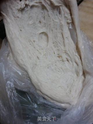 奶油蜜豆小餐包(中种)的做法步骤:4