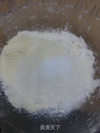奶油蜜豆小餐包(中种)的做法步骤:5