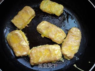 香煎白菜盒子的做法步骤:11