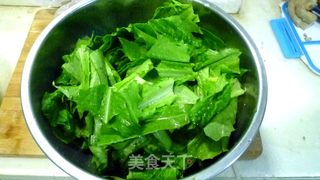 轻食主义油麦菜的做法步骤:2
