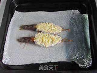 【蒜香奶酪焗虾】--- 口味浓郁的鲜美烤虾的做法步骤:7