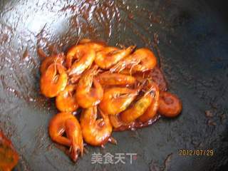 酸辣风味虾的做法步骤:14