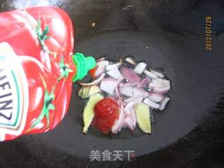 酸辣风味虾的做法步骤:7
