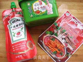 酸辣风味虾的做法步骤:2
