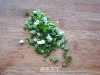 孜然炒馍馍的做法步骤:4