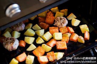Beef with roasted potato & carrot stew的做法步骤:9
