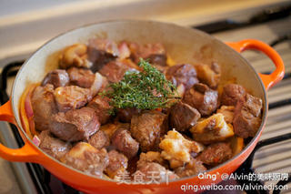 Beef with roasted potato & carrot stew的做法步骤:7