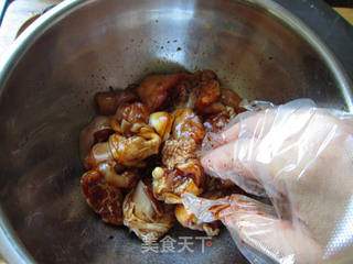 香菇蒸滑鸡的做法步骤:5