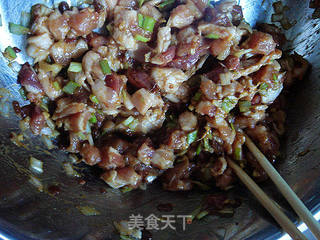 胶东特色大菜包---非常好吃的【双色萝卜豆腐粉丝包】的做法步骤:7