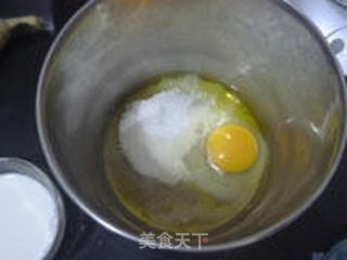 香蕉核桃玛芬的做法步骤:2