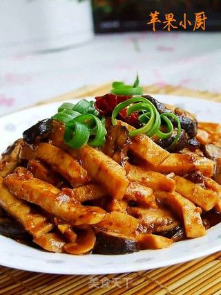 酱香菇豆干的做法步骤:11