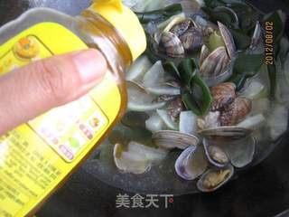 冬瓜海带花蛤汤的做法步骤:13