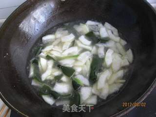 冬瓜海带花蛤汤的做法步骤:8