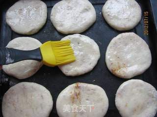 花生酱烤饼的做法步骤:13
