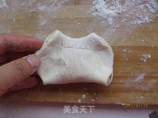 花生酱烤饼的做法步骤:7