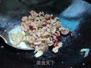 家常炒肉——黄瓜肉片的做法步骤：6