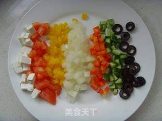【食尚擂台西餐赛区】:地中海风情---希腊沙拉的做法步骤:2