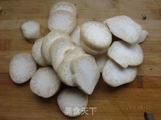 盐煎杏胞菇的做法步骤:4
