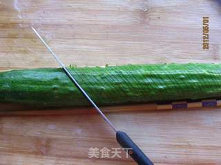 蓑衣黄瓜的做法步骤:4