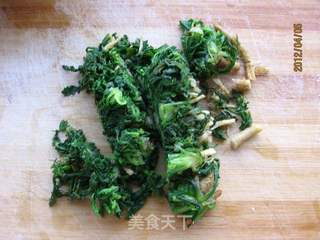 荠菜豆腐汤的做法步骤:5