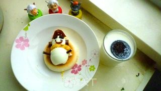 煮鸡蛋的创意料理——雪人迪斯的做法步骤：5