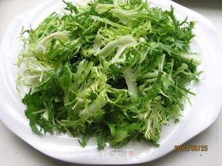 苦菊酱肉丝的做法步骤:9