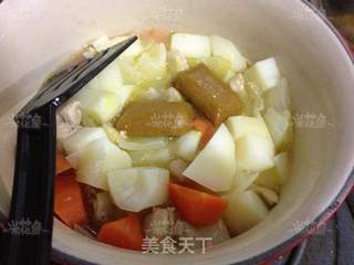 咖喱土豆鸡肉饭的做法步骤:5