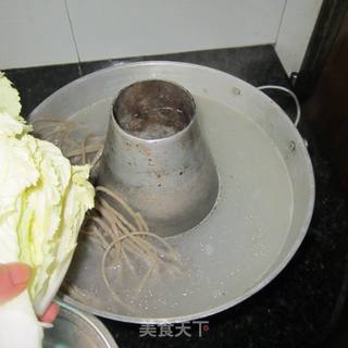 白菜粉丝锅的做法步骤：5