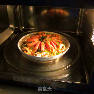 微波炉热粉------胜似炒粉的做法步骤:7