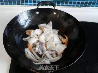 椰汁咖喱海鲜的做法步骤:13