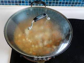 椰汁咖喱海鲜的做法步骤:19