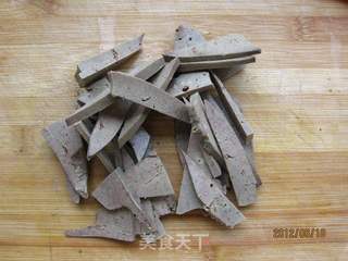 苦菊猪肝的做法步骤:5