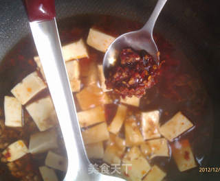 家常版麻婆豆腐的做法步骤:7