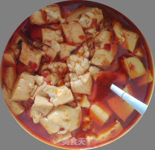 家常版麻婆豆腐的做法步骤:11