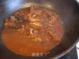 酱大骨炖粉条的做法步骤:15