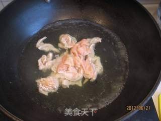 荷兰豆炒鸡片的做法步骤:5