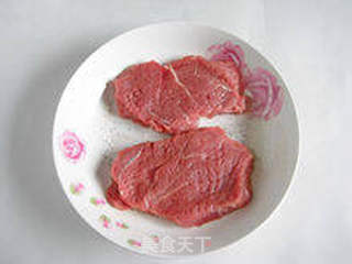 【银萝黑椒牛扒】--- 装饰食用二合一的独特吃法的做法步骤:4