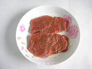 【银萝黑椒牛扒】--- 装饰食用二合一的独特吃法的做法步骤:7