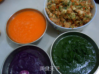 【早餐记录】三色饺子的做法步骤:3