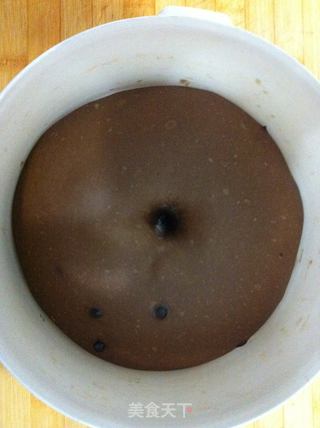 蜜豆巧克力吐司的做法步骤:2