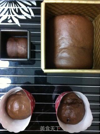 蜜豆巧克力吐司的做法步骤:6