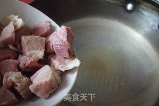 咸肉烧双笋的做法步骤:6