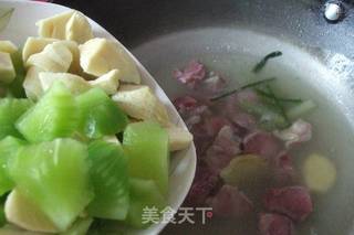 咸肉烧双笋的做法步骤:9