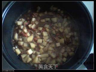 腊肠土豆焗饭焦的做法步骤:5