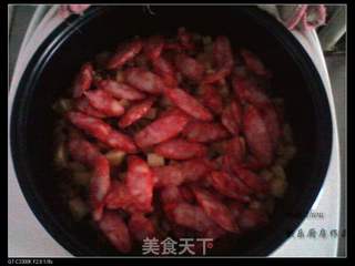 腊肠土豆焗饭焦的做法步骤:6
