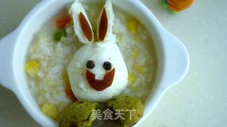 煮鸡蛋的创意料理——小兔豆豆的做法步骤:4