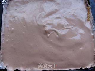 波点可可蛋糕卷的做法步骤:17
