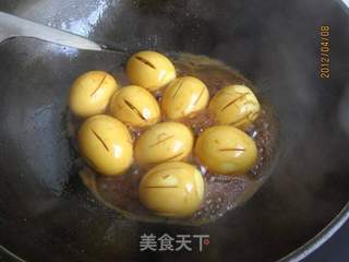 啤酒卤鸡蛋的做法步骤:7