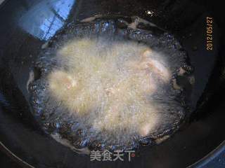 糖醋里脊条的做法步骤:4