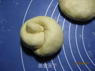 海苔火腿面包的做法步骤:11